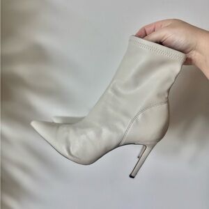 Zara Pointed Toe Beige High Heels Size 38